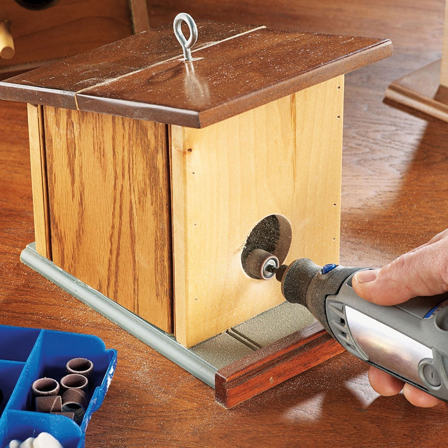 Mini rotary tool accessories, including drill bits for precise work. Mini rotary tool accessories, including drill bits for precise work.